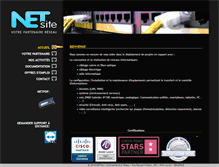 Tablet Screenshot of netsite.be
