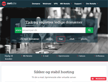 Tablet Screenshot of netsite.dk